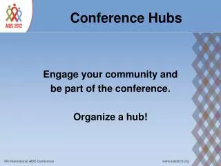 Conference Hubs