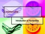 LITERATURE - slide 1