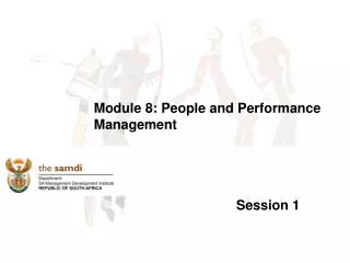 Module 8: People and Performance Management