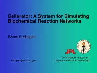 Cellerator: A System for Simulating Biochemical Reaction Networks