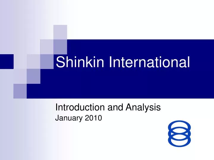 shinkin international