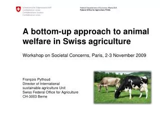 History of animal welfare policies in Switzerland