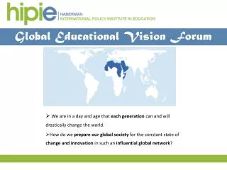 Global Educational Vision Forum