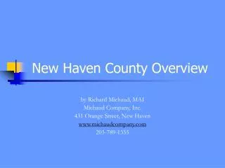 New Haven County Overview