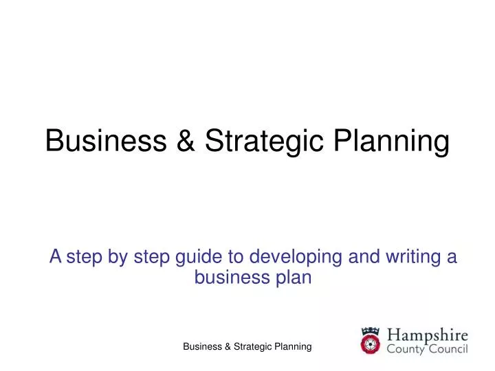 business strategic planning