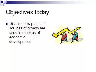 Objectives today