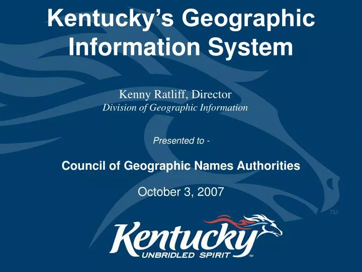 kentucky s geographic information system