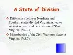 A State of Division