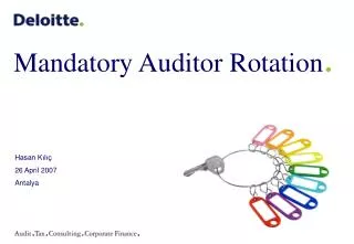 Mandatory Auditor Rotation .