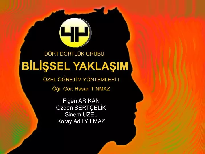 PPT - BİLİŞSEL YAKLAŞIM PowerPoint Presentation, Free Download - ID:682479