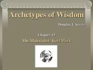 Archetypes of Wisdom