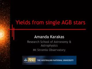 Yields from single AGB stars