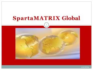 SpartaMATRIX Global