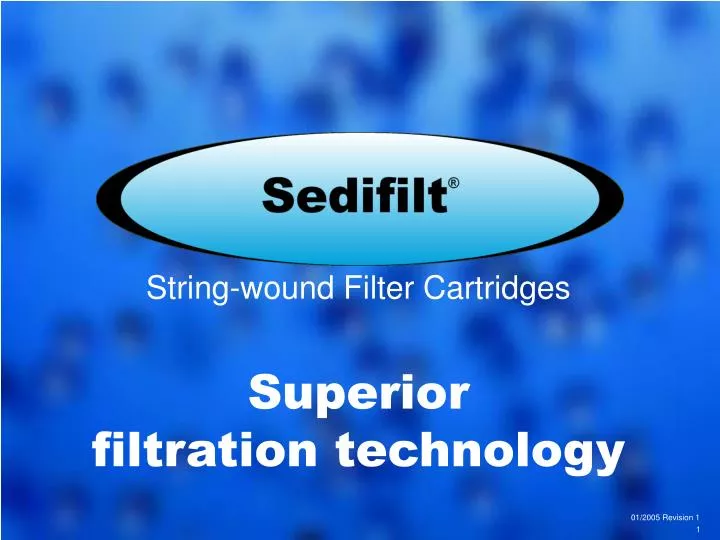 string wound filter cartridges