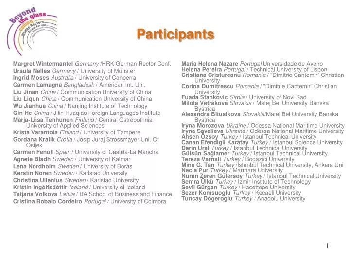 participants