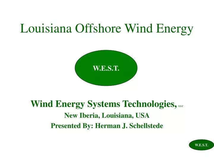 louisiana offshore wind energy