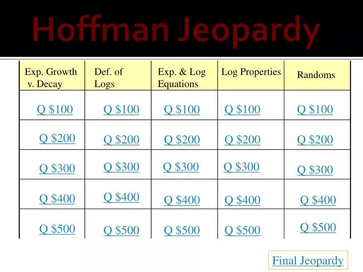 hoffman jeopardy
