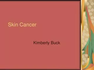 Skin Cancer