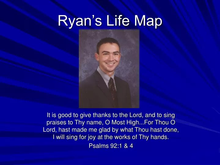ryan s life map