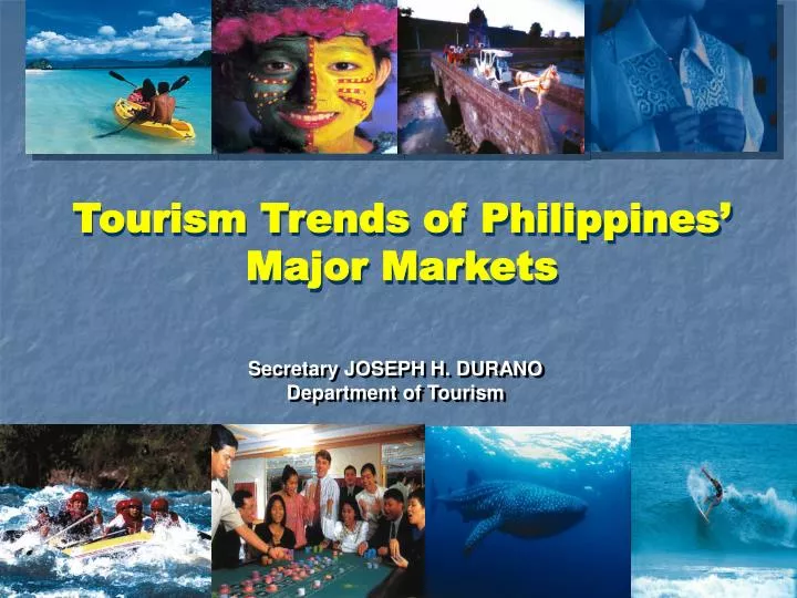 tourism trends of philippines major markets