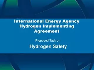 International Energy Agency Hydrogen Implementing Agreement