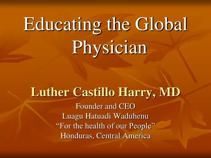 luther castillo harry md