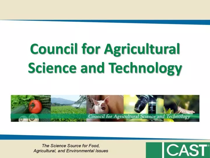 council for agricultural science and technology