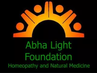 Abha Light Foundation Homeopathy and Natural Medicine