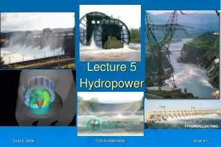 Lecture 5 Hydropower