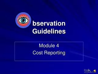 bservation Guidelines