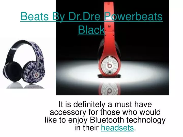 beats by dr dre powerbeats black