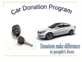 Car Donation Program