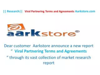 Research  Viral Partnering Terms and Agreements Aarkstore.co