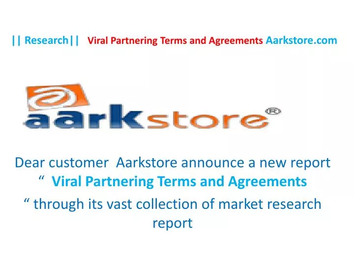 research viral partnering terms and agreements aarkstore com