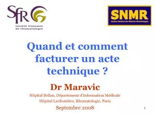 quand et comment facturer un acte technique