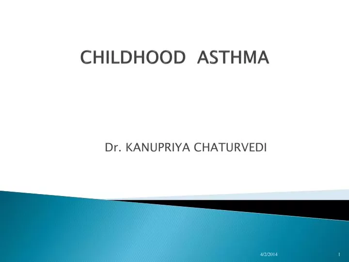 childhood asthma