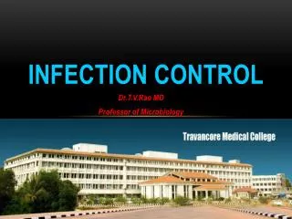 Infection control, hospital infections