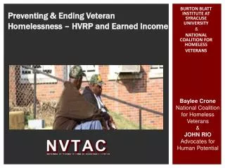 Preventing &amp; Ending Veteran Homelessness – HVRP and Earned Income