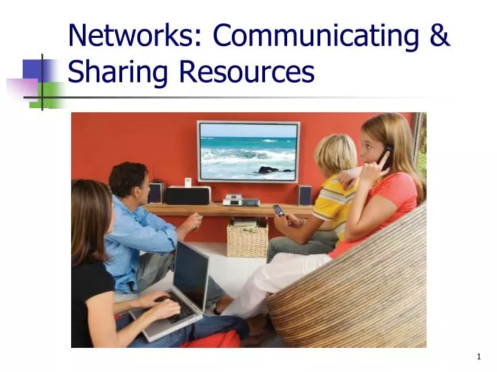 networks communicating sharing resources
