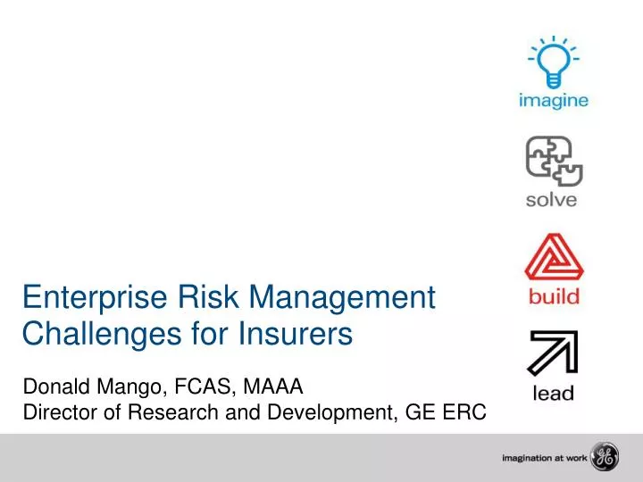 enterprise risk management challenges for insurers