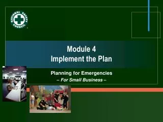 Module 4 Implement the Plan
