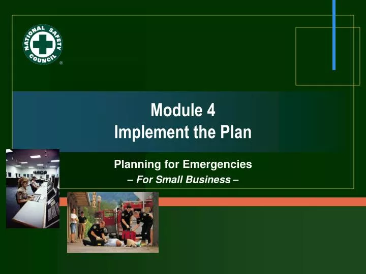 module 4 implement the plan