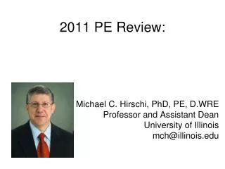 2011 PE Review: