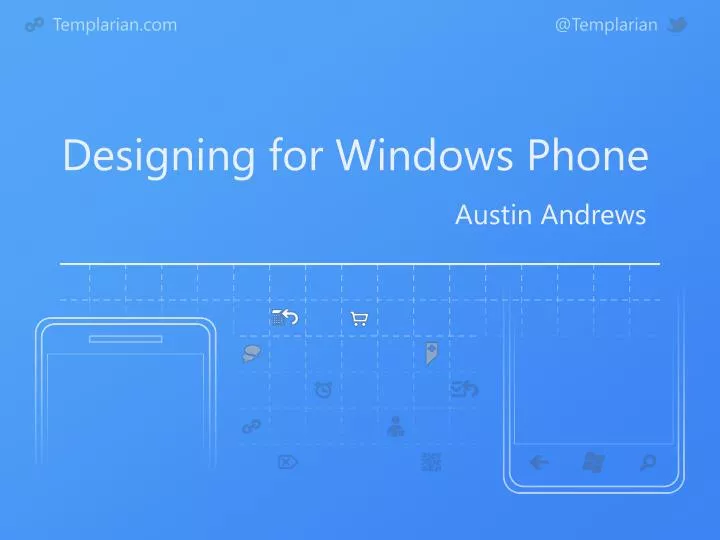 designing for windows phone