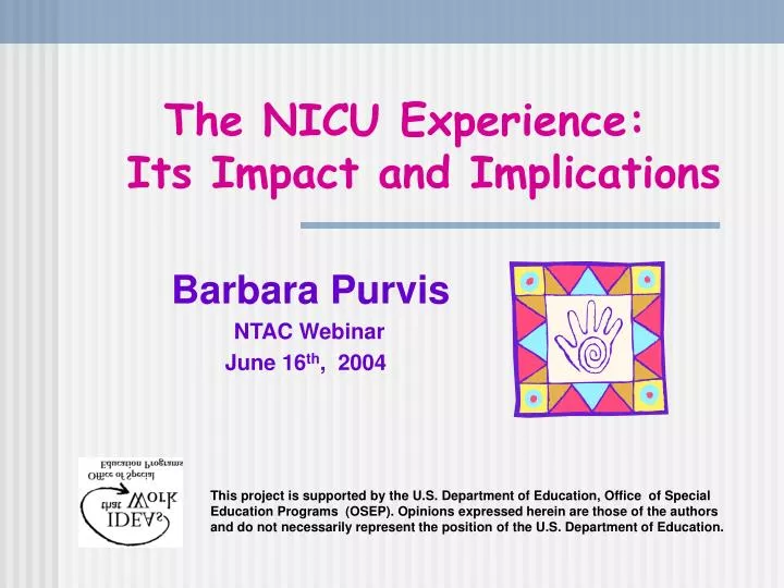 the nicu experience its impact and implications