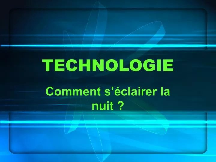 technologie