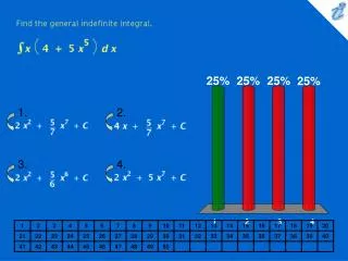 Find the general indefinite integral. {image}
