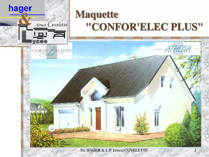 maquette confor elec plus