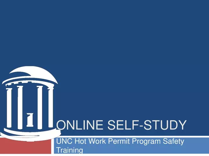 online self study
