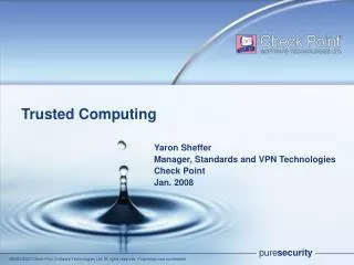 Trusted Computing